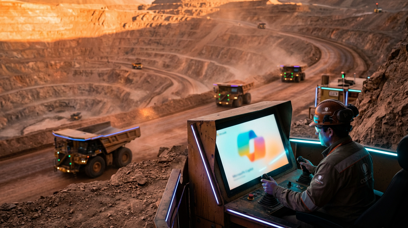 Codelco despliega 5.500 licencias de Copilot y lidera la adopción de IA en la minería chilena
